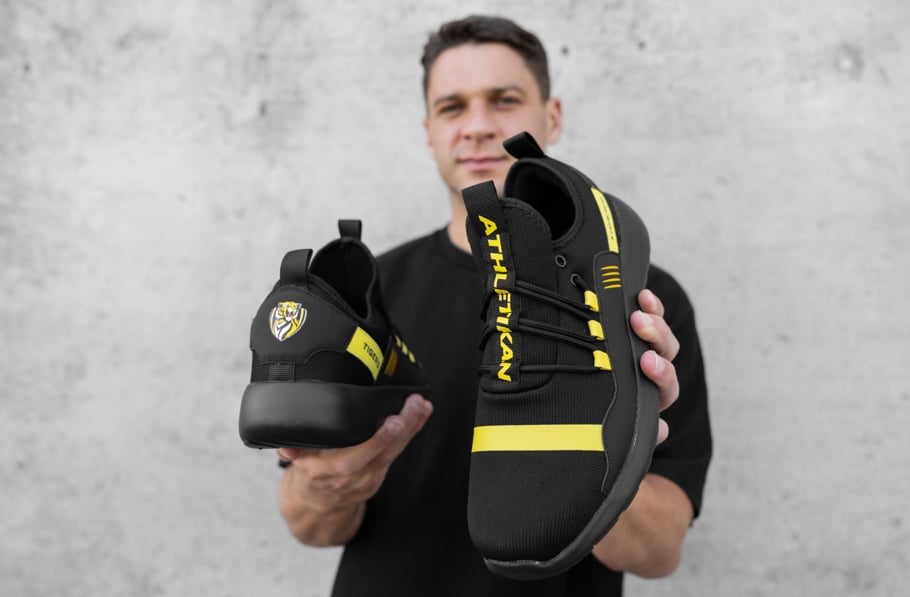 Richmond Tigers Athletikan Edition 02 Official AFL Supporter Shoes